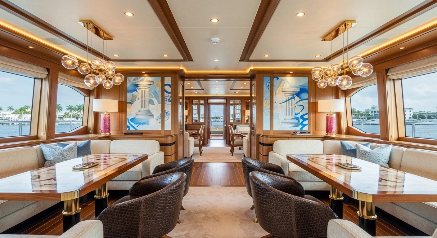 Benetti Superyacht Custom Interior Fort Lauderdale International