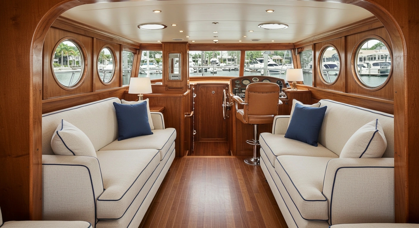 Palm Beach Classic Motor Yacht Renovation