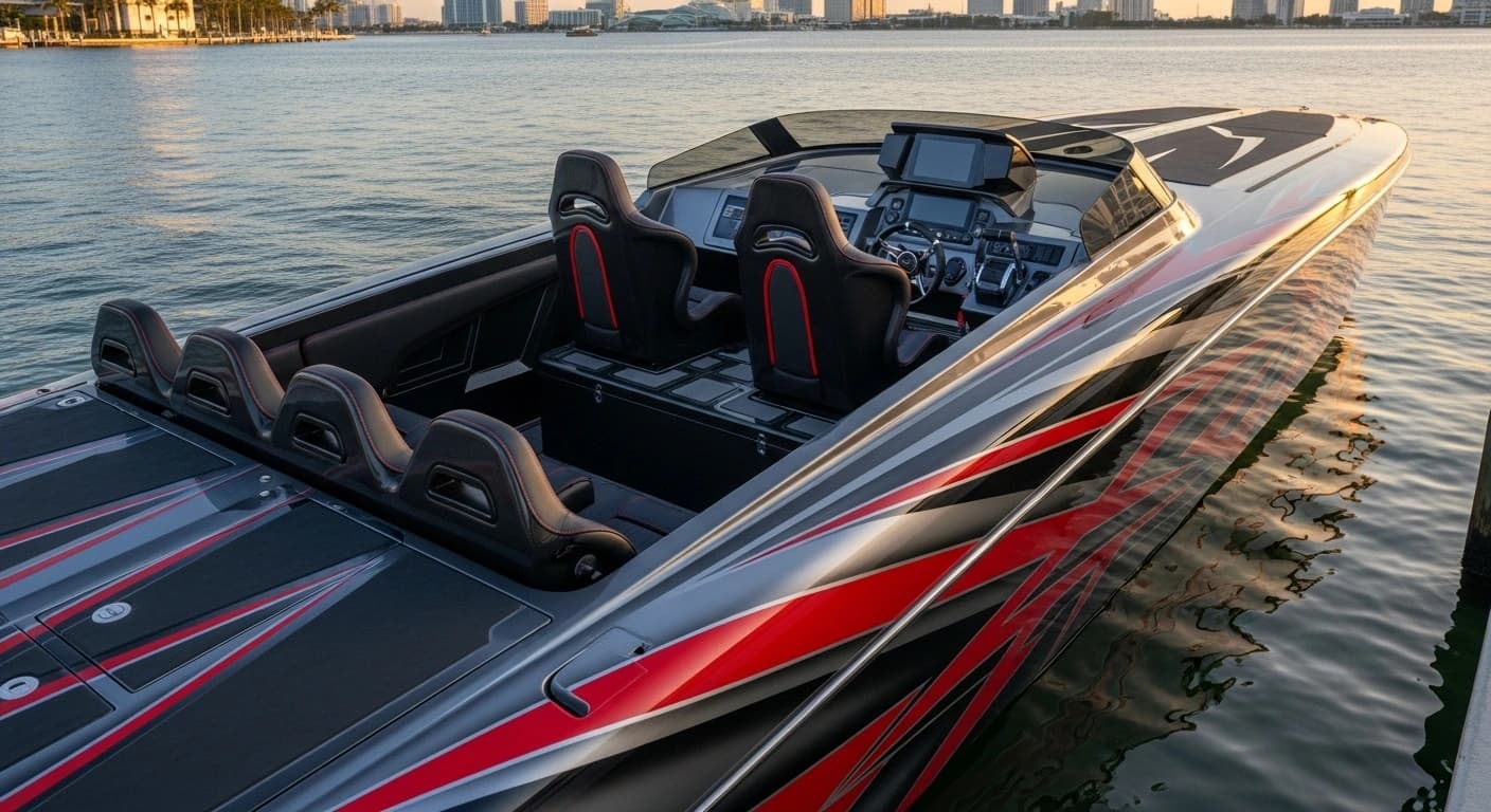 Cigarette Racing Team Custom Fabrication Miami Performance Art