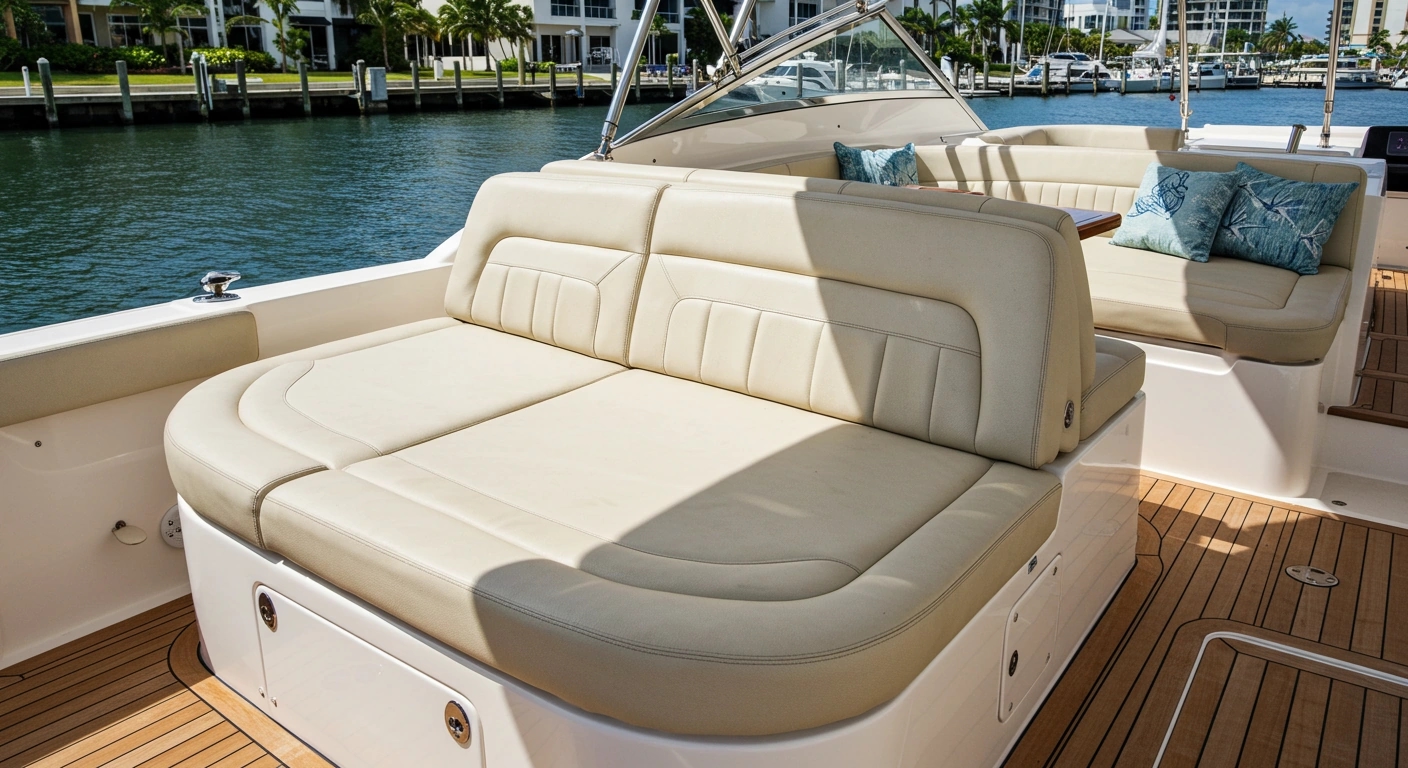 Upholstery Renewal for High-Traffic Charter Yacht Las Olas