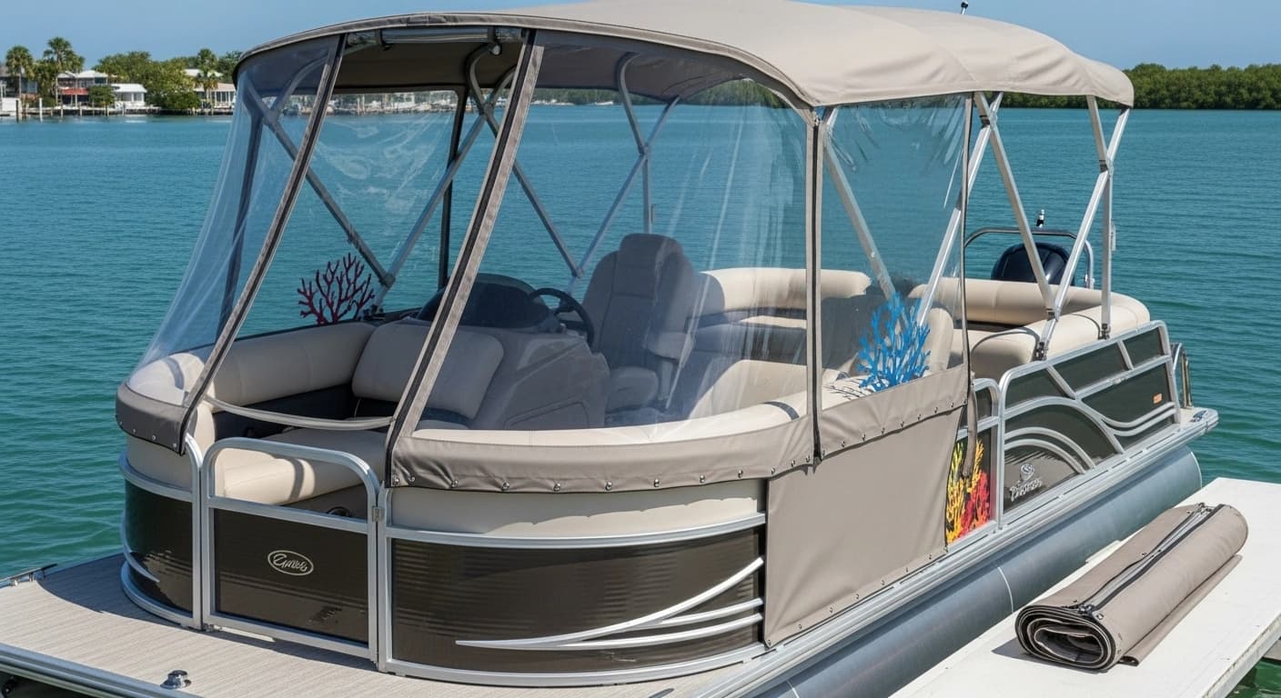 Modular snap-on convertible enclosure system