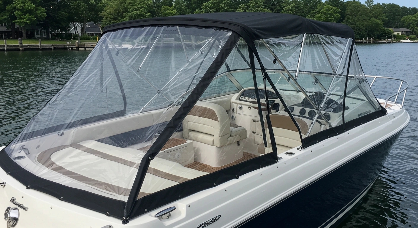 Marine Enclosures and Custom Clear Vinyl Fabrication Services