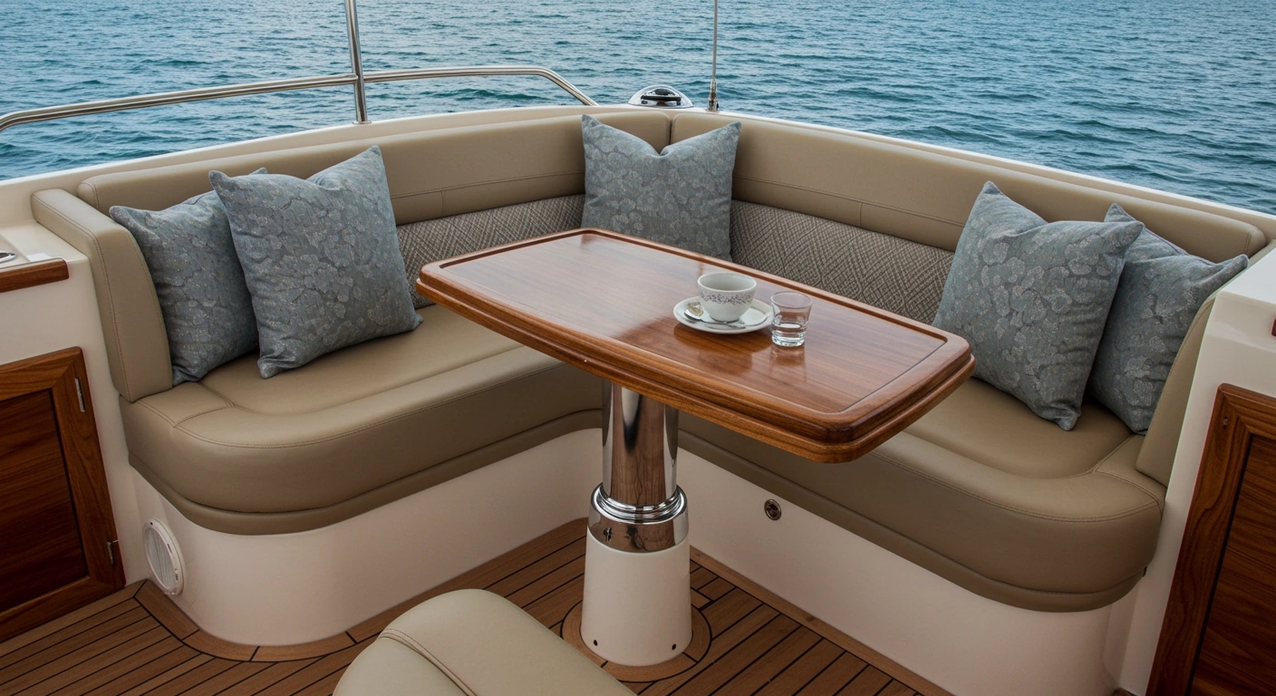 Marine Interior Upholstery in Broward