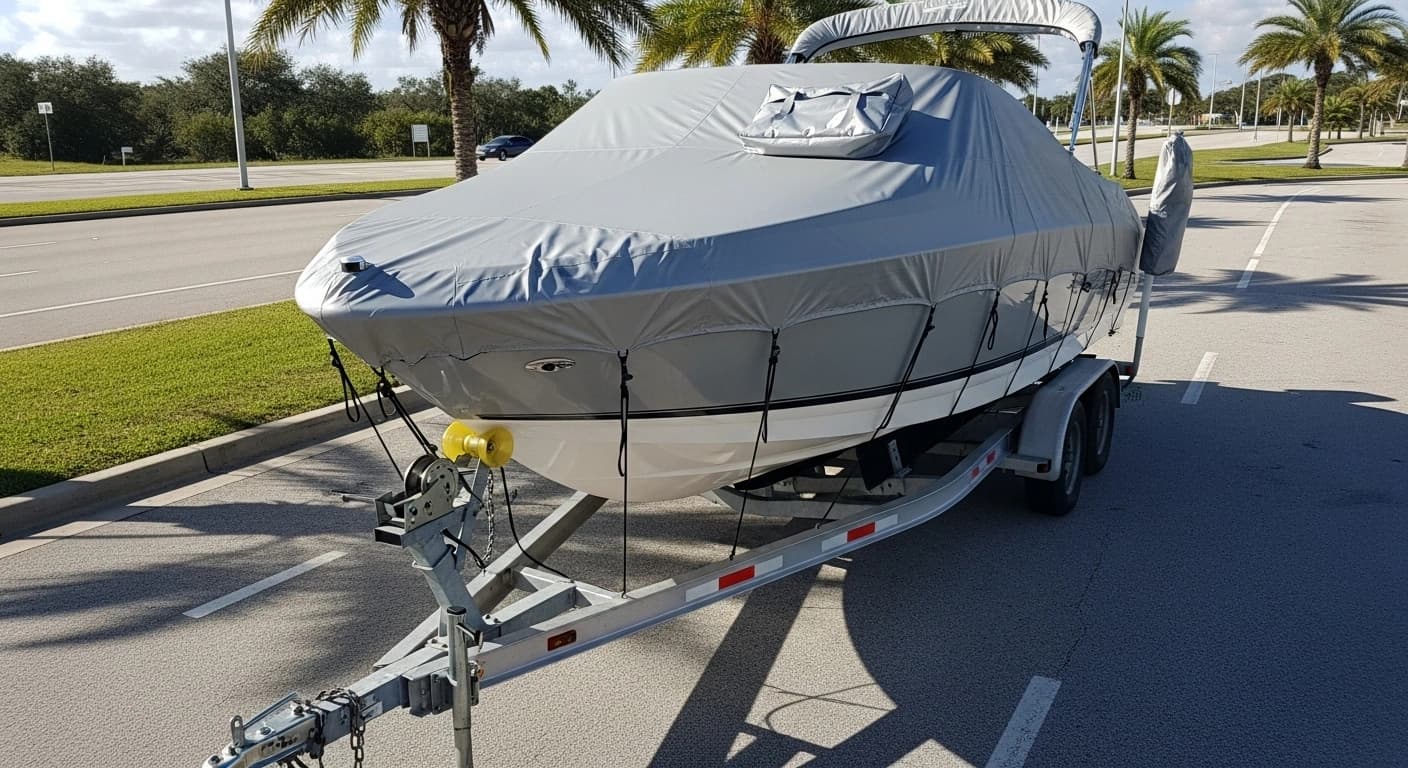 Portable boat protection system for travelers